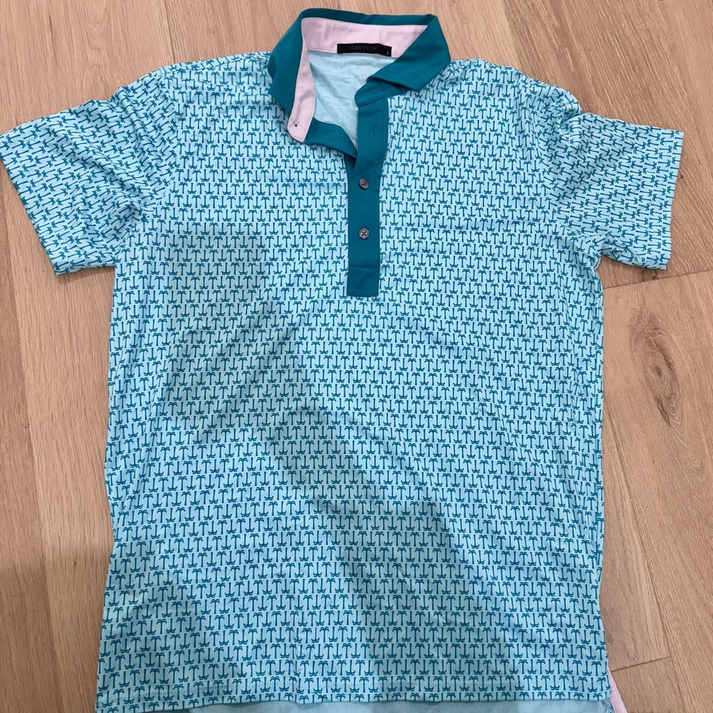 Greyson Turquoise Polo